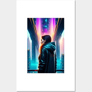 city of future Posters and Art